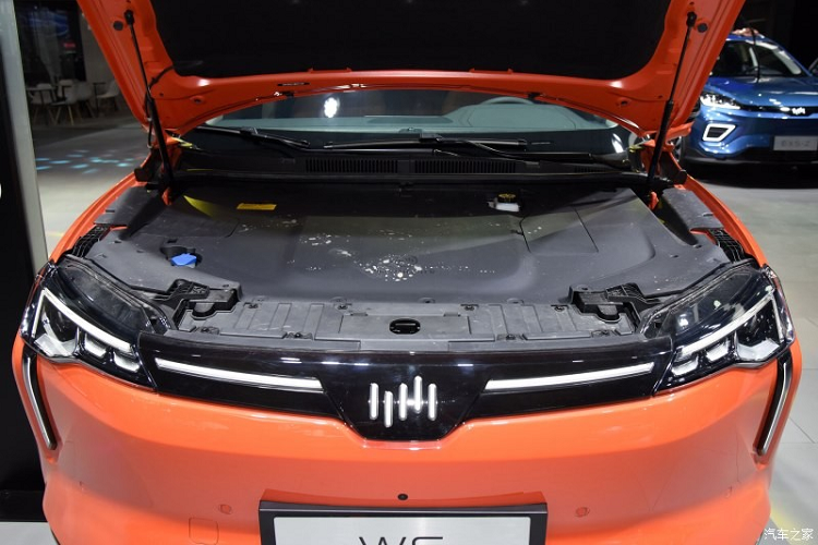 Bên sườn, Weltmeister W6 có thiết kế khá đơn giản và mượt mà với các cột màu đen, tạo hiệu ứng "nóc lơ lửng". Thêm vào đó là tay nắm cửa bật lên, thụt xuống, góp phần mang đến hệ số lực cản không khí 0,3 Cd cho mẫu ô tô Trung Quốc này. Đằng sau Weltmeister W6 xuất hiện cụm đèn hậu thanh mảnh và nối liền với nhau, tạo sự tương đồng với đèn trên đầu xe. Cuối cùng là cánh gió mui tích hợp đèn phanh trên cao và tấm ốp màu bạc bên dưới cản sau.