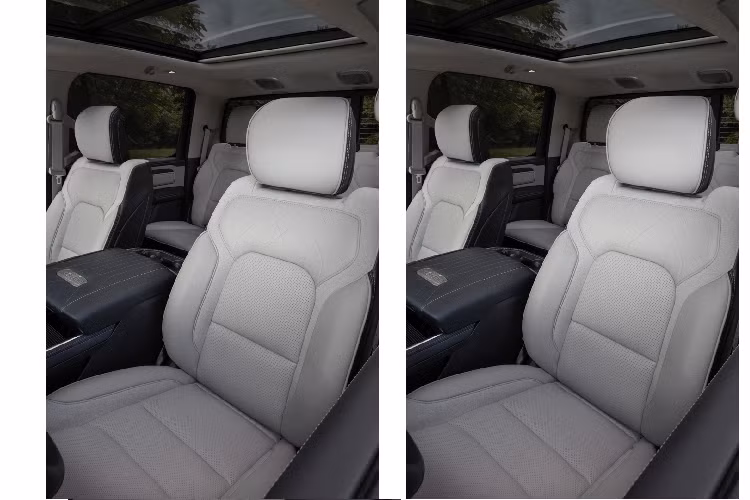 Phiên bản Ram 1500 Limited có thể được tùy chọn trang bị gói công nghệ Advance Safety với những tính năng an toàn như hỗ trợ giữ làn, cảnh báo va chạm phía trước, ga tự động thích ứng, hỗ trợ "lùi chuồng" và camera 360 độ.