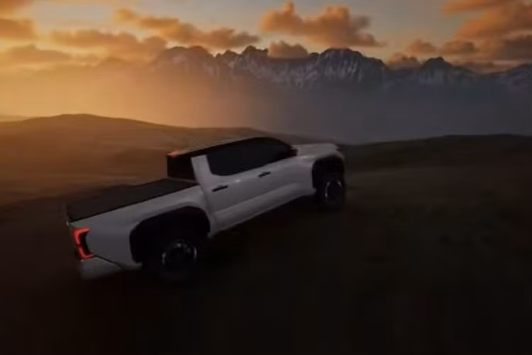 Toyota không cung cấp thông tin chi tiết về hệ truyền động hoặc khung gầm của Pickup EV. Một tin đồn cho biết rằng công ty có kế hoạch chuyển Tacoma thế hệ tiếp theo sang kiến trúc khung gầm TGNA-F, loại đang được sử dụng cho Tundra, Land Cruiser, và Lexus LX mới nhất. Khung gầm này có thể hỗ trợ hệ truyền động điện, do vậy chiếc xe bán tải này cũng có thể sử dụng nó.