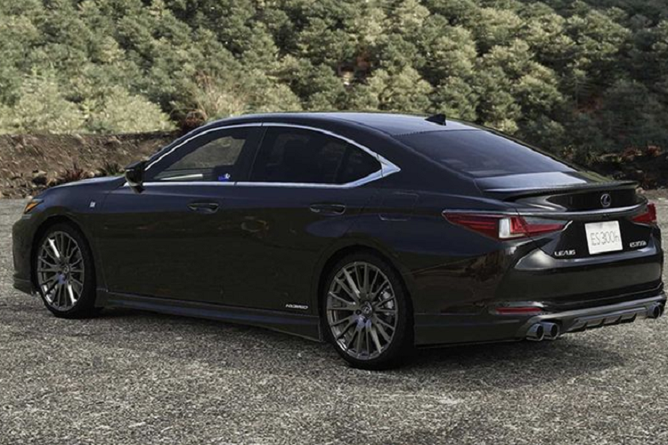 Ngoài ra, để cải thiện độ ổn định, chủ sở hữu của Lexus ES có thể đặt mua thêm nẹp dưới gầm từ TRD, cũng như một cặp giảm thanh thể thao ở phía sau nếu muốn.
