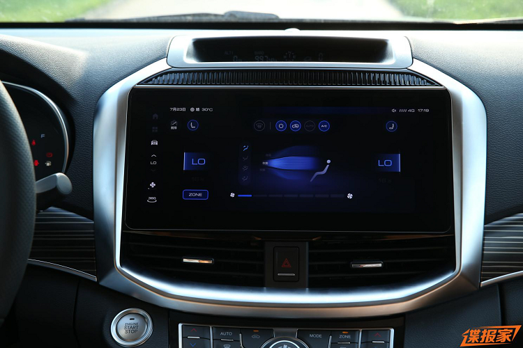 Kích thước của H9 lớn hơn so với Land Cruiser Prado (DxRxC 4.840 x 1.885 x 1.845mm và 2.790mm chiều dài cơ sở).