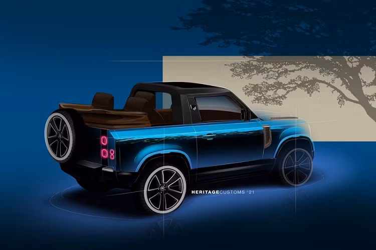 Với ngoại hình cổ điển, khả năng off-road vượt trội và một cái tên mang đậm chất di sản, mẫu xe Land Rover Defender huyền thoại có thể được coi là đối thủ xứng tầm với Jeep Wrangler và Ford Bronco.