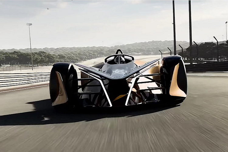 Trên phương diện thiết kế, siêu xe Nissan Ariya Single Seater Concept pha trộn giữa một số đường nét của Ariya thông thường và những đặc điểm từ việc Nissan tham gia giải đua xe điện ABB FIA Formula E World Championship. Nhóm thiết kế đằng sau dự án đã được truyền cảm hứng bởi “bề mặt linh hoạt và hiệu quả” của mẫu crossover điện, và nói chung, mẫu concept “trông giống như nó được tạo hình bởi chính không khí”.