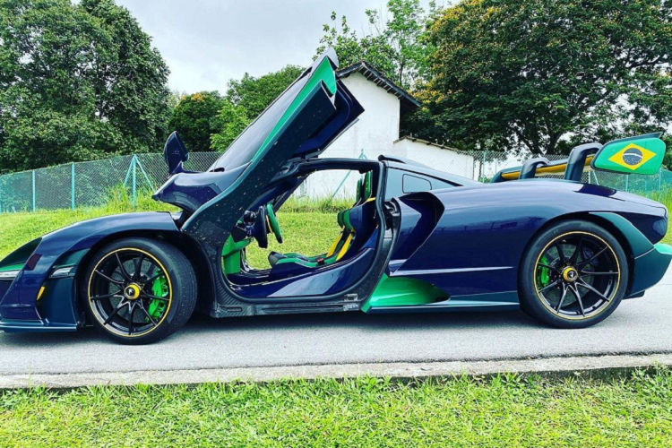 Tốc độ tối đa của siêu xe McLaren Senna ngang bằng với McLaren 720S là 341 km/h.