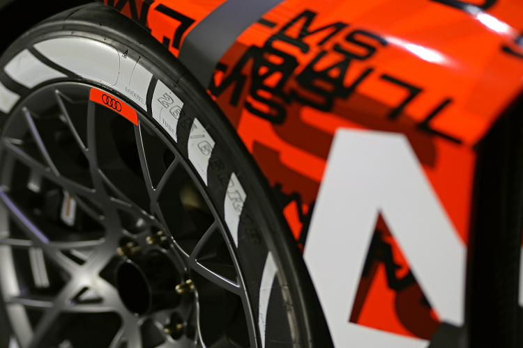 Audi đã bổ sung cho xe bộ đệm gắn trên hệ thống treo trước với kích thước 1,2-10 mm, cho phép điều chỉnh góc camber 2-7 độ một cách nhanh chóng.