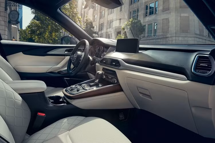 Ở model 2022, Mazda CX-9 cũng sẽ có thêm một biến thể mới tên là Touring Plus, có giá 41.660 USD (khoảng 955,3 triệu đồng). Touring Plus được tạo ra dựa trên CX-9 Touring với gói Premium, đi kèm ngoại thất tinh chỉnh một chút với lưới tản nhiệt màu đen bóng, đường ray mái bằng nhôm và la-zăng hợp kim 20 inch sơn đen ánh kim.