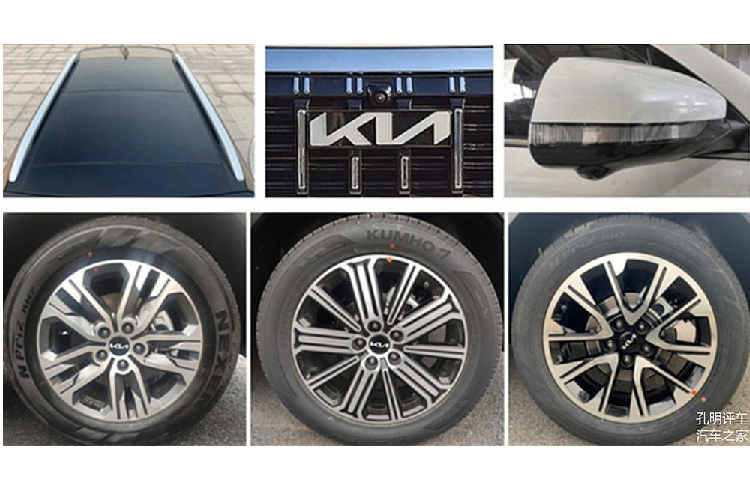 Ngoài logo mới, Kia Sportage 2021 dành cho thị trường Trung Quốc còn sở hữu thiết kế ngoại thất riêng, không giống phiên bản quốc tế. Theo đó, xe được trang bị lưới tản nhiệt hình "mũi hổ" đặc trưng và đi kèm nan nằm dọc mạ crôm. Lưới tản nhiệt này nối liền với cụm đèn pha 4 bóng LED 2 bên. Ngay bên trên cụm đèn pha chính là dải đèn LED định vị ban ngày kéo dài từ lưới tản nhiệ sang hai bên chắn bùn trước.