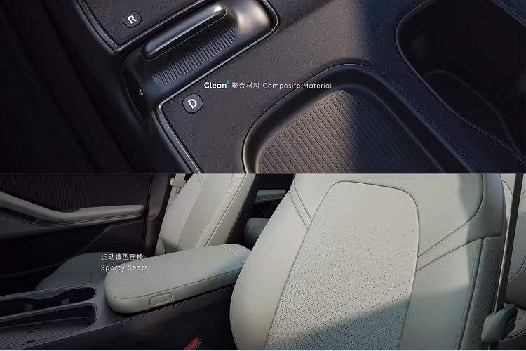 Ở phía sau, Nio ET5 2022 được trang bị cánh gió vuốt lên trên như đuôi vịt, dải đèn hậu LED thanh mảnh nối liền với nhau và bộ khuếch tán gió bên dưới. Bên trong mẫu ô tô điện Trung Quốc này là không gian nội thất tối giản, được thể hiện qua mặt táp-lô. Xe được trang bị vô lăng vát đáy thể thao, bảng đồng hồ kỹ thuật số 10,2 inch, màn hình thông tin giải trí AMOLED 12,8 inch nằm dọc, kéo dài xuống cụm điều khiển trung tâm và nóc bằng kính. Đặc biệt, Nio ET5 2022 còn được trang bị công nghệ thực tế ảo PanoCinema hiện đại.