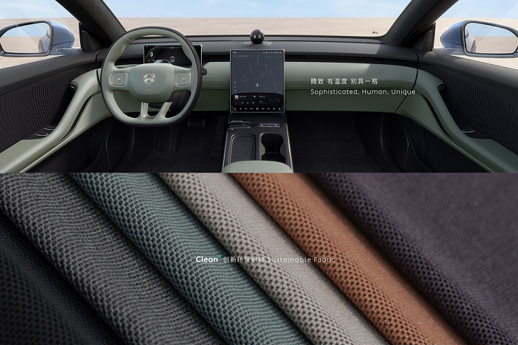 Chưa hết, phần đầu xe của Nio ET5 2022 còn được thiết kế vươn về phía trước nhằm tối ưu hiệu suất khí động lực học. Điều này rất quan trọng với ô tô điện vì sẽ giúp kéo dài tuổi thọ của pin. Tương tự Tesla Model 3, Nio ET5 2022 cũng có nóc dốc về phía sau theo phong cách xe coupe. Thêm vào đó là tay nắm cửa nằm chìm vào thân xe và bộ vành hợp kim có đường kính 19 inch hoặc 20 inch.