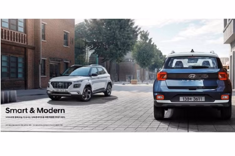 Tại thị trường Hàn Quốc, giá xe Hyundai Venue 2022 có mức bán ra dao động từ 16,89 - 22,36 triệu Won (khoảng 345 - 456,6 đồng). 