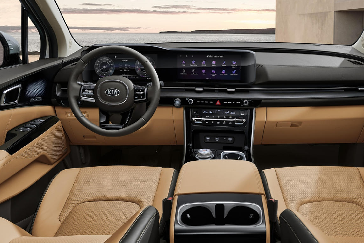 Kia Carnival thế hệ mới sẽ được cải thiện 0,43 km/lít trên đường phố và 0,85 km/lít trên cao tốc so với Kia Sedona.