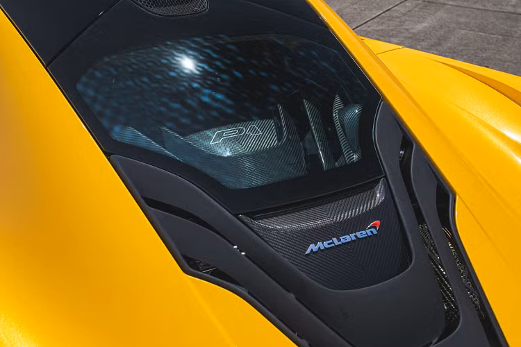 Trái tim của McLaren P1 là khối động cơ V8 twin turbo dung tích 3.8L kết hợp cùng bộ motor điện phụ trợ. Xe có công suất tối đa lên đến 916 mã lực và mô men xoắn cực đại 900 Nm. Trong đó, khối động cơ đốt trong có công suất lên đến 737 mã lực và động cơ điện có công suất tối đa khoảng 179 mã lực.