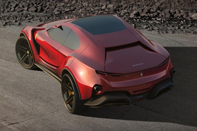 Ở phía sau, các khe hở của đèn hậu và ống xả kép nằm cao trông thật tuyệt vời, nhưng lùi xe sẽ là một thử thách khi nó không hề có cửa sổ sau. Có lẽ Hristov nghĩ rằng chiếc xe sẽ được trang bị hệ thống camera và cảm biến tân tiến để hỗ trợ đỗ, vậy nên cửa sổ sau là một yếu tố không cần thiết.