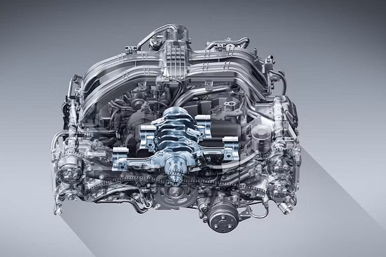 Bên trong Subaru Forester Wilderness 2022 là không gian nội thất có vẻ như được thiết kế theo phong cách giống với đàn anh Outback Wilderness. Trên tựa đầu ghế sẽ có thêm logo "Subaru Wilderness" như ở ngoài xe.