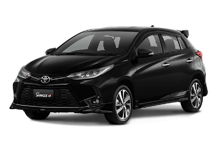 Tương tự Fortuner GR Sport và Wigo GR Sport, mẫu xe hatchback Toyota Yaris GR Sport 2022 cũng không có nhiều thay đổi về thiết kế so với bản TRD Sportivo cũ.