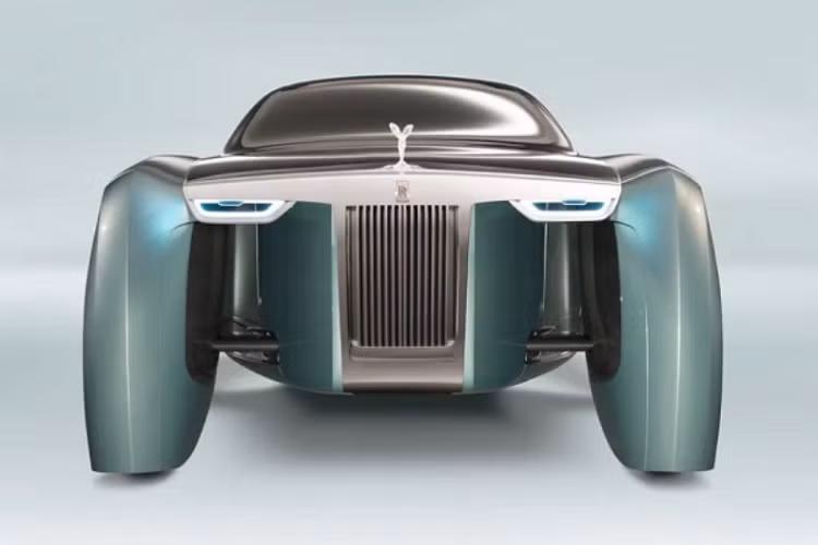 Rolls-Royce Spectre dien van so huu tan nhiet, logo huyen thoai