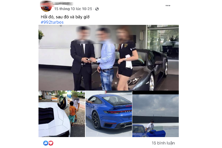 Chiếc siêu xe Porsche 911 Turbo S 2021 thứ 2 về Việt Nam sở hữu ngoại thất sơn màu tuỳ chọn Shark Blue có giá hơn 196 triệu đồng, mâm xe loại tuỳ chọn 20/21 inch 911 Turbo S Exclusive Design giá 164 triệu kết hợp với lớp sơn đen bóng bên trong có giá tăng thêm 86 triệu đồng. Chưa rõ xe còn có những tuỳ chọn cao cấp nào bên trong hay không.