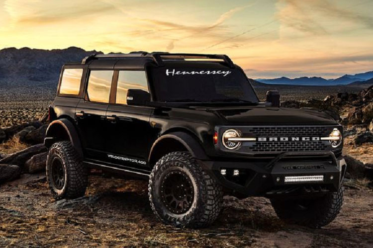 Các chuyên gia tại Hennessey Performance Engineering đã phát triển gói nâng cấp VelociRaptor 400 dành cho phiên bản mạnh mẽ nhất của Ford Bronco 2021 mới - những chiếc được trang bị động cơ EcoBoost 2.7L.