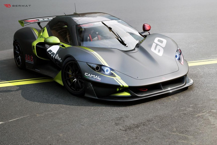 Bên trong nội thất, Bermat GT-Pista có một bảng đồng hồ kỹ thuật số cỡ 12 inch được bao quanh bởi các cửa gió điều hòa, có phần gợi nhớ cách bố trí trên các mẫu xe mới nhất của Ferrari. Ngoài ra, nó còn có một núm vặn nằm cao trên bảng điều khiển trung tâm mà trông giống như thiết bị điều khiển chính. Các nút gắn trên vô lăng sẽ có mặt ở cả phiên bản đường phố và phiên bản đường đua, trong đó bản đường đua sẽ có vô lăng kiểu xe đua.