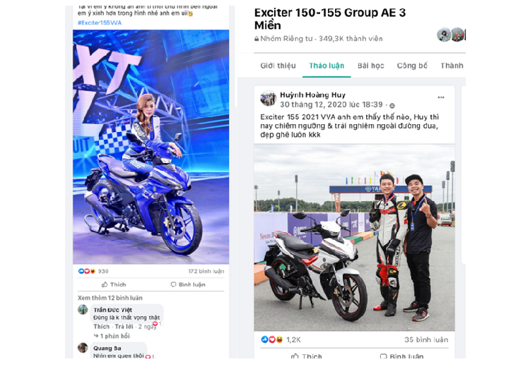 Yamaha Exciter 155 VVA 2021 tai Viet Nam - ong vua con tay moi-Hinh-4