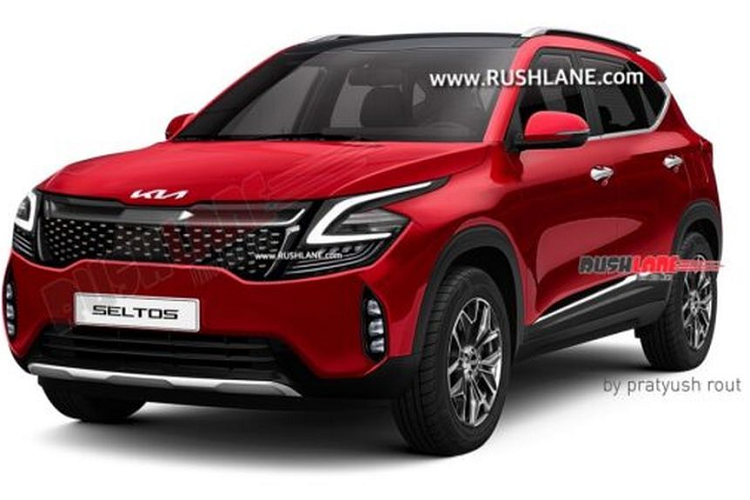 Nhìn ngang hông xe, Kia Seltos 2022 hầu như không thay đổi so với phiên bản cũ. Xe vẫn có nẹp thân xe màu đen và các đường gân dập nổi mạnh mẽ. Điểm khác biệt nằm ở chính thiết kế của bộ vành hợp kim. Các điểm nổi bật khác trong thiết kế của Kia Seltos 2022 gồm có đường ray mái, tay nắm cửa mạ crôm và nẹp mạ crôm dưới đường chân kính cửa sổ.