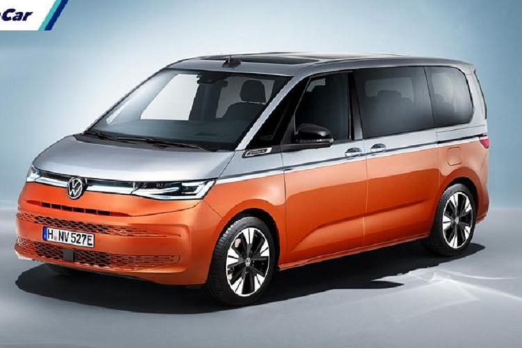 Volkswagen Multivan - xe van hybrid co ca he thong lai tu dong
