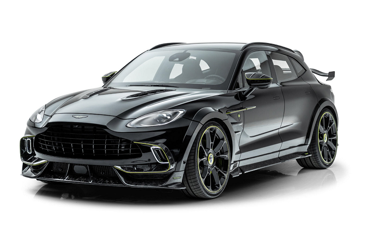 Khối động cơ tăng áp kép V8 của xe cũng đã được tinh chỉnh và nâng cấp nhiều chi tiết nhằm tăng thêm khoảng 250 mã lực so với DBX nguyên bản. Mẫu xe được trang bị hệ thống quản lý động cơ hoàn toàn mới, bộ tăng áp mới và lớn hơn, bộ lọc khí thể thao và hệ thống xả thể thao hiệu suất cao.