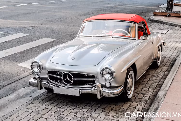 Mercedes-Benz 190SL tai Sai Gon, xe co tien ty hon 60 nam tuoi