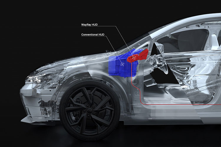 Mỗi hành khách trong số 3 hành khách đều có thể truy cập vào màn hình của riêng mình, một số màn hình Deep Reality Display 3 chiều, và các cần điều khiển để chơi game hoặc tương tác với công nghệ.