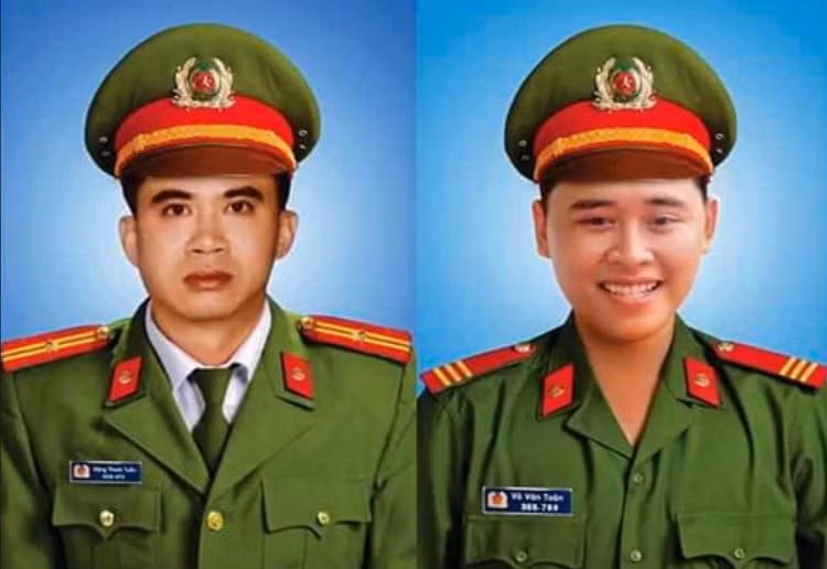 Truy tang bang To quoc ghi cong cho 2 canh sat hy sinh o Da Nang