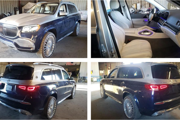 Thoạt nhìn, có thể nhận thấy chiếc xe SUV Mercedes-Maybach GLS 600 siêu sang này vẫn ở trong tình trạng hoàn toàn bình thường và không có bất kỳ hư hỏng nào. Tuy nhiên, theo mô tả của Copart, chiếc xe có “số VIN bị thiếu/bị thay đổi”. 