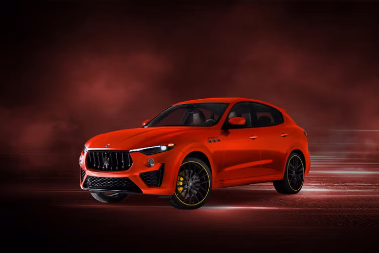 Thành phố Modena đặc trưng bởi 2 màu xanh lam và vàng. Màu sơn xanh được tái hiện trên chiếc Ghibli với kẹp phanh màu vàng làm điểm nhấn. Levante F Tributo trở nên nổi bật hơn với mộ mâm Anteo 21 inch màu đen, trong khi Ghibli F Tributo không kém cạnh với bộ mâm Titano 21 inch đen bóng.