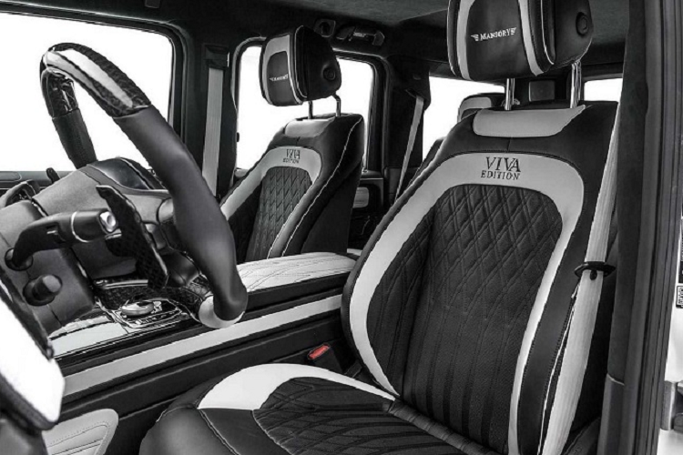 Thông số kỹ thuật chi tiết cũng như giá xe Mercedes-AMG G63 Viva Edition đặc biệt, fiowis hạn 10 chiếc này không được Mansory tiết lộ trong thông báo của mình.
