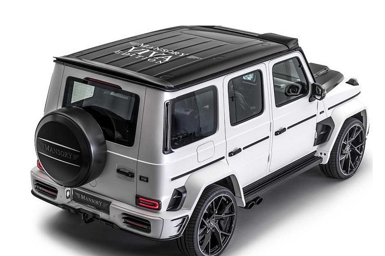 Bất chấp cách phối màu tối giản này, Mansory đã bổ sung thêm hàng loạt phụ kiện mới khiến chiếc Mercedes-AMG G63 Viva Edition độ càng trở nên nổi bật hơn nữa - đặc biệt là bộ mâm 5 chấu hình chữ Y tuyệt đẹp.