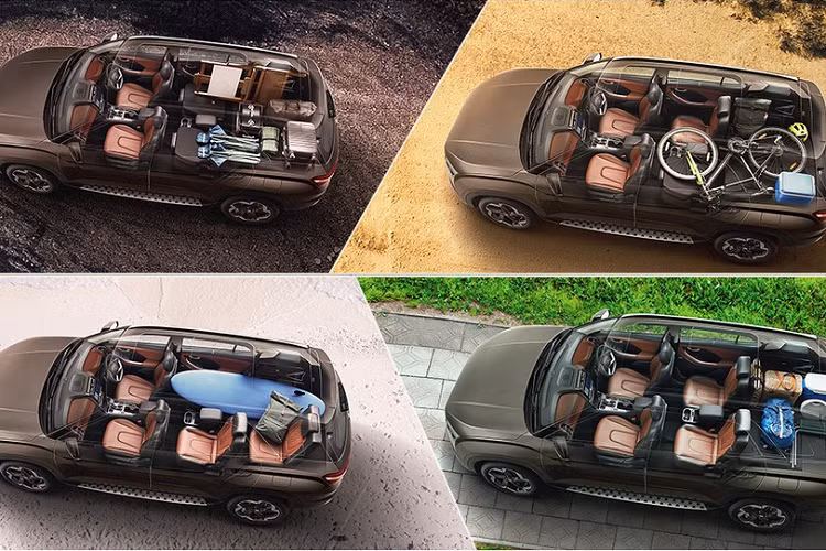 Trong khi đó, màn hình cảm ứng 10,25 inch của hệ thống thông tin giải trí sẽ hỗ trợ kết nối với điện thoại thông minh qua Apple CarPlay và Android Auto. Đồng thời, màn hình này cũng đi với các dịch vụ kết nối Blue Link như hệ thống di động viễn thông (telematics) và điều khiển từ xa.