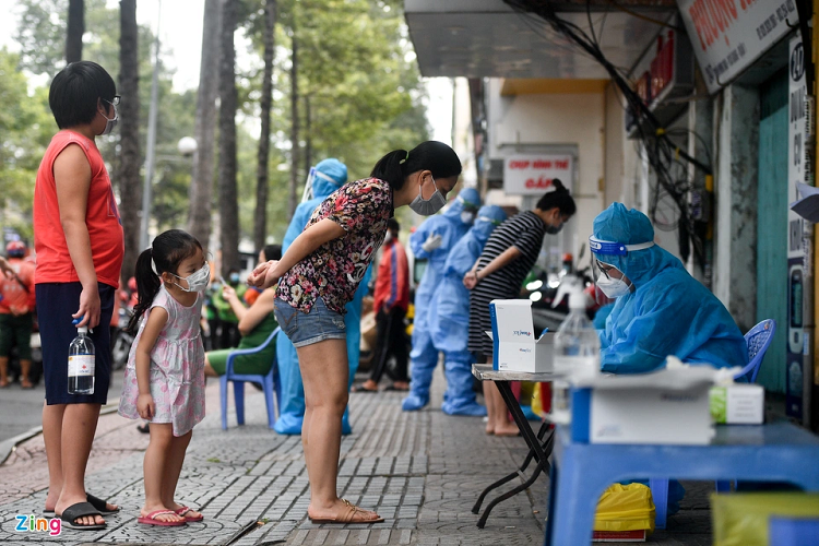 3 quận, huyện ở TP.HCM tăng cấp độ dịch 3 quan, huyen o TP.HCM tang cap do dich