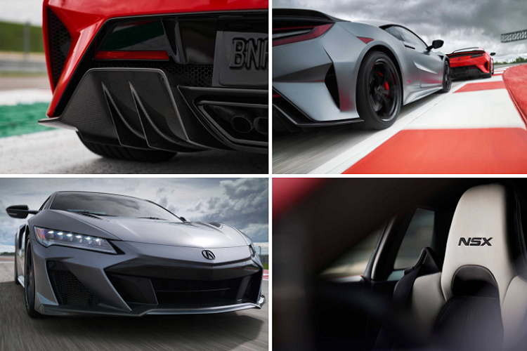 Xe có gói nâng cấp khối lượng nhẹ, bao gồm phanh carbon gốm, nắp động cơ bằng sợi carbon, một số chi tiết trang trí ngoại thất và trong cabin cũng làm từ sợi carbon. Gói nâng cấp này giúp khối lượng xe giảm 26,2 kg so với tiêu chuẩn.