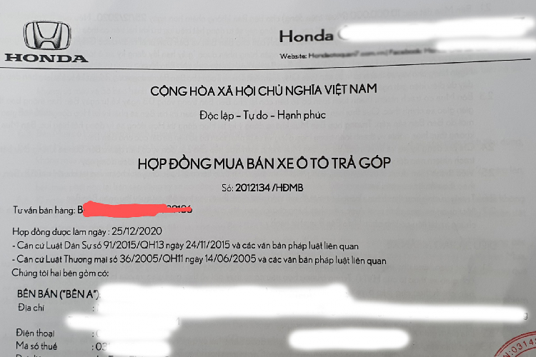 Tham khảo ý kiếm từ một số thành viên của Hội Honda City Việt Nam, đa số đều khuyên khách hàng này không nên mua phụ kiện từ đại lý, vì phụ kiện có thể mua bên ngoài với chi phí rẻ hơn. Một thành viên cho biết khách hàng mua City 2021 đã không quyết liệt yêu cầu sales của đại lý ghi rõ thời điểm nhận xe trong hợp đồng mua bán xe, vì nếu đại lý không giao xe đúng thời điểm thì có thể yêu cầu đại lý trả cọc.