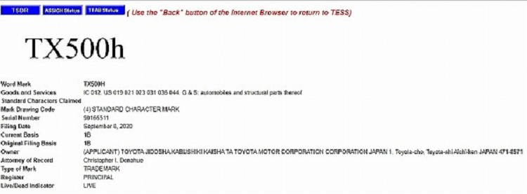 SUV 3 hang ghe Lexus TX moi se 