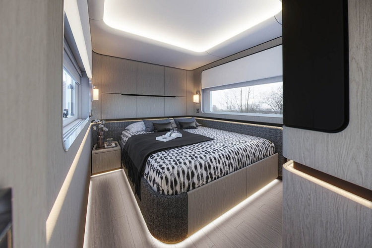 Biệt thự di động Dembell thậm chí còn cho bạn cơ hội tạo nên chiếc xe độc quyền và chọn cấu hình theo nhu cầu cụ thể của bạn. Bất kể bạn chọn xe ra sao, ba phiên bản nói trên đều có sẵn đối với “du thuyền trên cạn” này. Đương nhiên, mỗi phiên bản sẽ đi kèm với nhiều trang bị tiêu chuẩn khác.