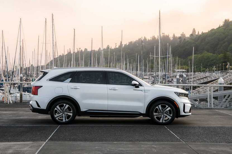 Các “option” cơ bản gồm có phanh ABS, EBD, ESC, BA, hỗ trợ khởi hành ngang dốc HAC, cảm biến lùi tích hợp camera lùi, phanh tay điện tử tích hợp Auto Hold, 6 túi khí,...