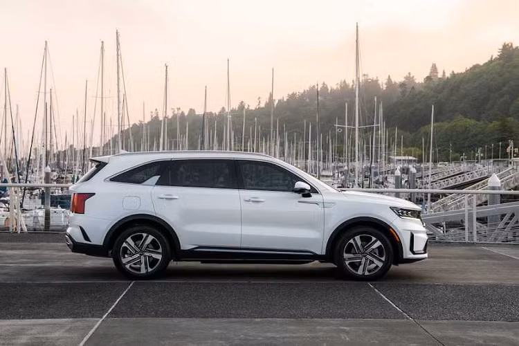 Các “option” cơ bản gồm có phanh ABS, EBD, ESC, BA, hỗ trợ khởi hành ngang dốc HAC, cảm biến lùi tích hợp camera lùi, phanh tay điện tử tích hợp Auto Hold, 6 túi khí,...