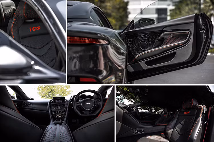 Aston Martin DBS Superleggera còn có chức năng ra lệnh bằng giọng nói hoặc cử chỉ. Xe có tùy chọn âm thanh Aston Martin Premium Audio và dàn loa Bang &amp; Olufsen BeoSound trên bản tiêu chuẩn.