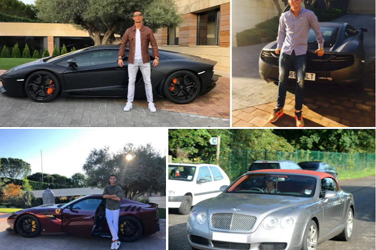 Ngoài ra, những mẫu siêu xe của Cristiano Ronaldo còn có; Lamborghini Aventador (365.000 USD), Rolls-Royce Cullinan (464.000 USD), Chevrolet Camaro (50.000 USD), Ferrari F12 TDF (492.000 USD), Range Rover Sport (140.600 USD), Mercedes-AMG GLE 63 (178.000 USD), Bentley Continental GT (212.000 USD) và McLaren MP4-12C (241.500 USD).