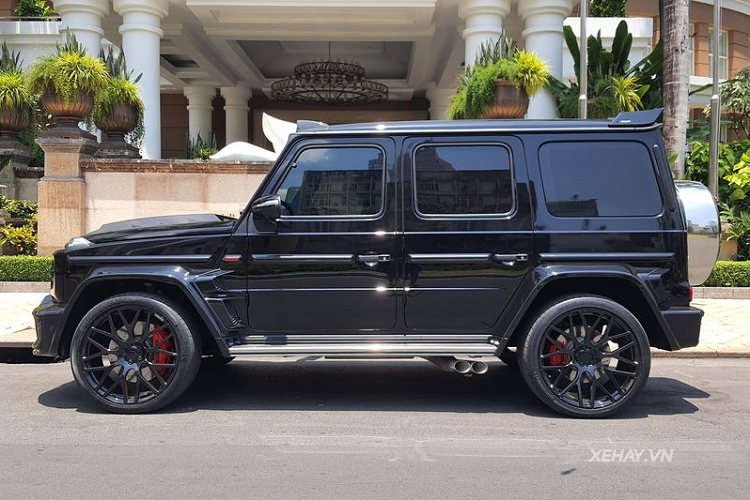 Như đã nhắc đến, đây là một trong những chiếc Mercedes-AMG G63 hiếm hoi được lên gói Brabus 800 toàn diện, bao gồm cả hệ truyền động.
