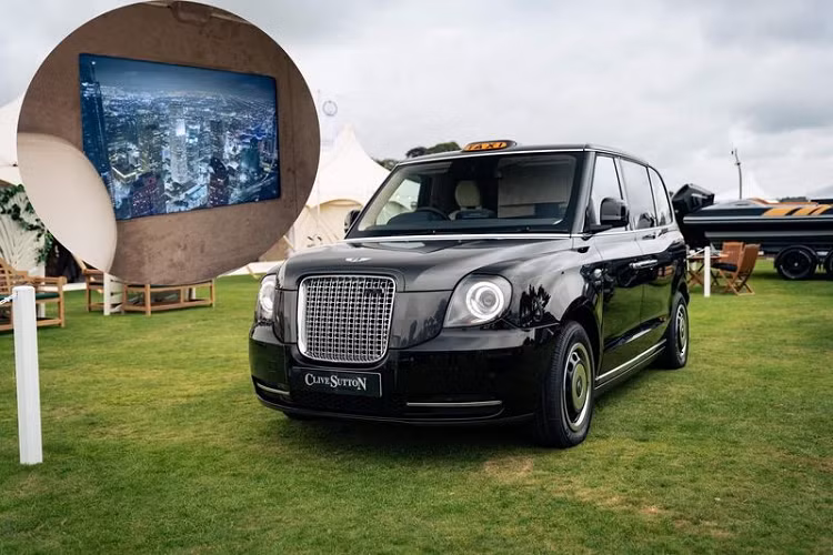 Ở bên ngoài, Sutton VIP LEVC Taxi mới trông giống như mọi chiếc taxi truyền thống khác ở Luân Đôn, Anh. Nhưng nội thất xe thì khác biệt hoàn toàn, nó đem đến cho khách hàng sự thoải mái, rộng rãi và riêng tư tối đa, cùng nhiều tính năng cao cấp thường thấy trên siêu du thuyền hay chuyên cơ riêng.