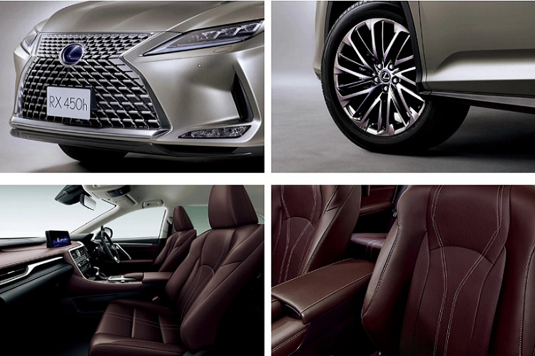 Đối với phiên bản Elegant Tourer, Lexus RX 2022 lại đi theo phong cách đối lập với ngoại hình thanh lịch và hiện đại hơn.