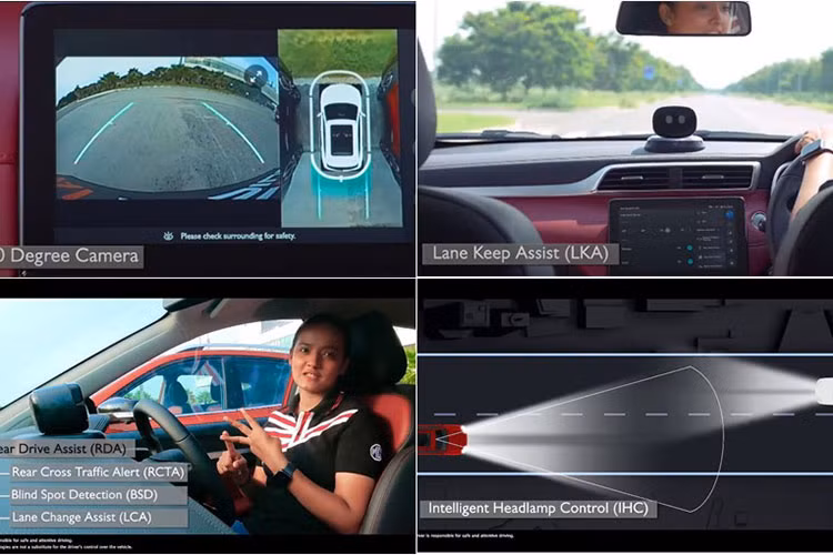 Ngoài hệ thống ADAS, MG Astor 2021 còn có một điểm nhấn đáng chú ý nữa là tính năng trợ lý ảo dựa trên trí thông minh nhân tạo AI. Đây là mẫu xe MG đầu tiên trên toàn thế giới được trang bị tính năng trợ lý ảo AI do công ty Star Design của Mỹ thiết kế. Trên mặt táp-lô của mẫu SUV này sẽ có rô-bốt tương tác để hỗ trợ tính năng trợ lý ảo AI này.