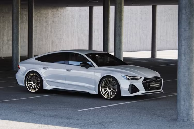 Gói nâng cấp đầu tiên có tên là Stage 1, Wheelsandmore loại bỏ bộ giới hạn tốc độ trên RS7 và đưa công suất xe lên 700 mã lực, gói này có giá 2.856 Eur, đã gồm chi phí lắp đặt. Theo sau là Stage 1+ với giá 3.781 Eur (khoảng 99,5 triệu đồng) và Audi RS7 sẽ mạnh tới 740 mã lực.