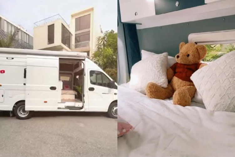 Với nhiều người motorhome của Ngọc Trinh giá hơn 2 tỷ đồng là đắt đỏ nhưng theo chia sẻ của "nữ hoàng nội y" thì mức giá đó khá rẻ. Cô nàng sẽ dùng chiếc motorhome - nhà di động này để đi cắm trại với bạn bè.